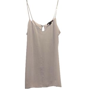 Last chance! Victoria's Secret Sheer Grey Spaghetti Strap  Blouse